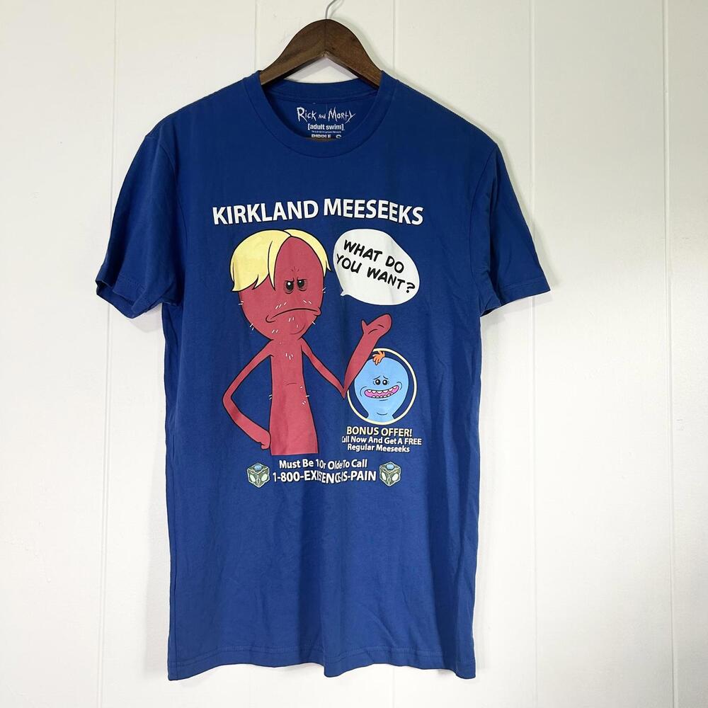 Adult Swim Rick & Morty Mr. Meeseeks Kirkland Ripple Junction Men's Small